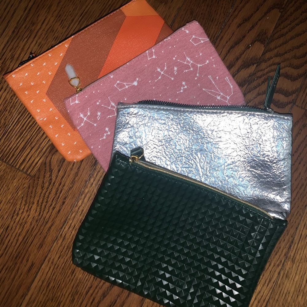 Bundle of 4 Ispy Makeup Bags